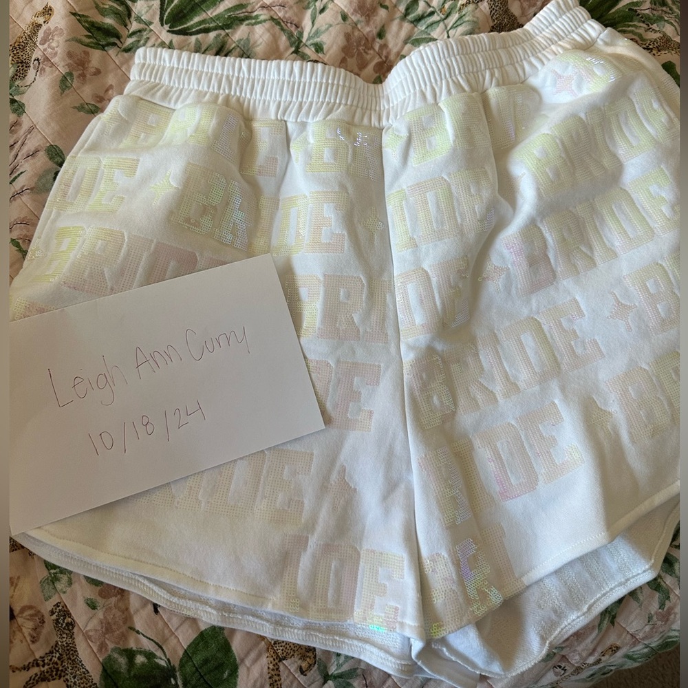 Queen of Sparkles Bride Shorts